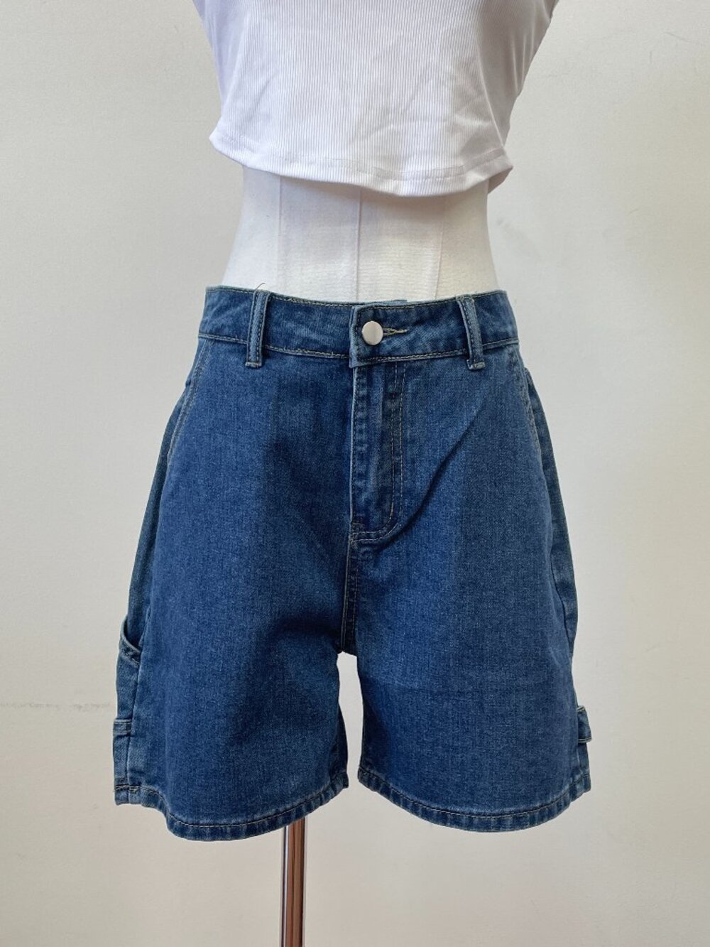 Women's Blue Denim Jean Shorts Jort